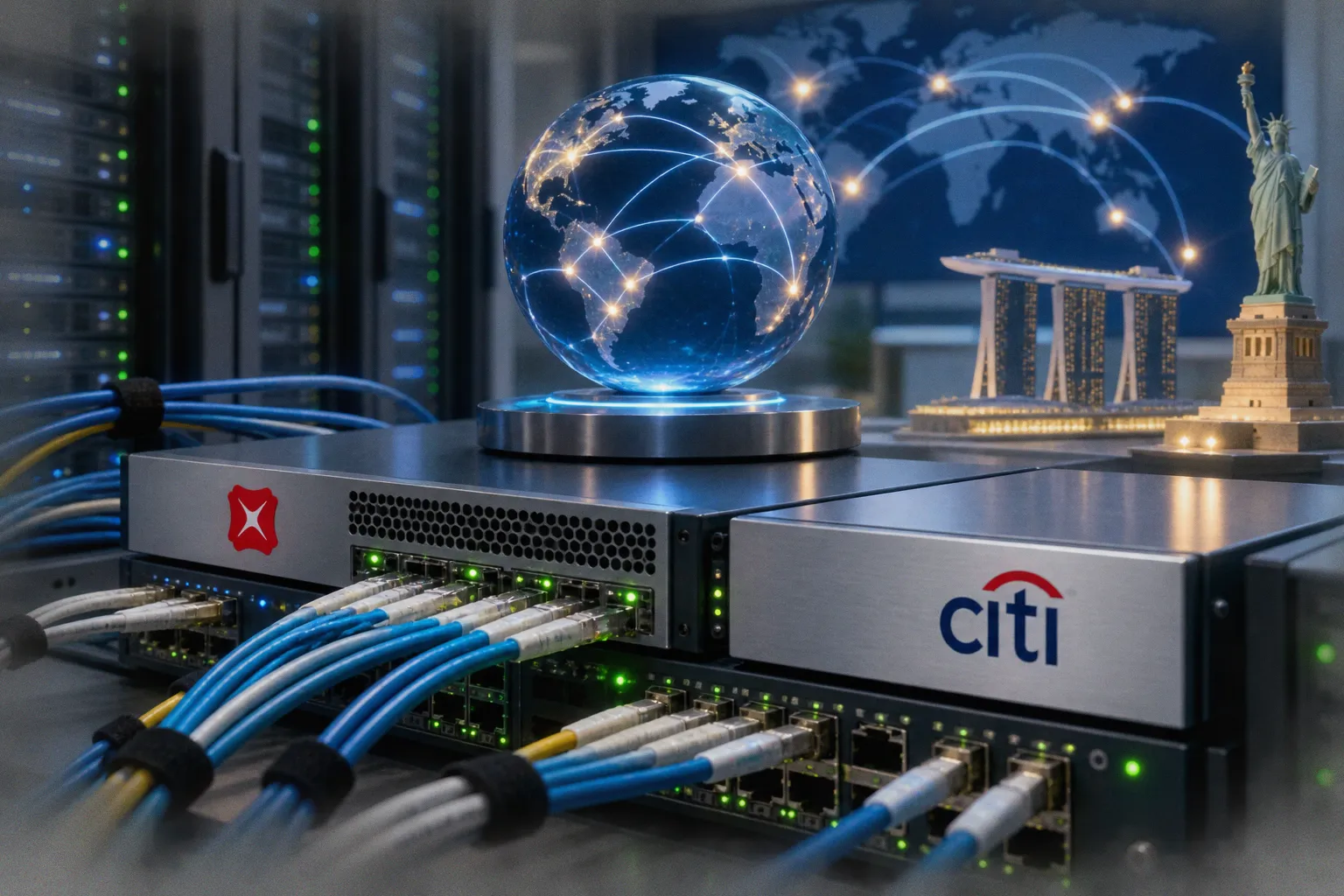 DBS и Citi ускорили трансграничные платежи в долларах через блокчейн-сеть Swift