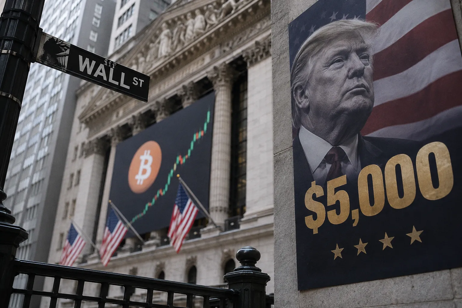 Инициатива Trump Dividend: как возможные выплаты в $5000 повлияют на крипторынок
