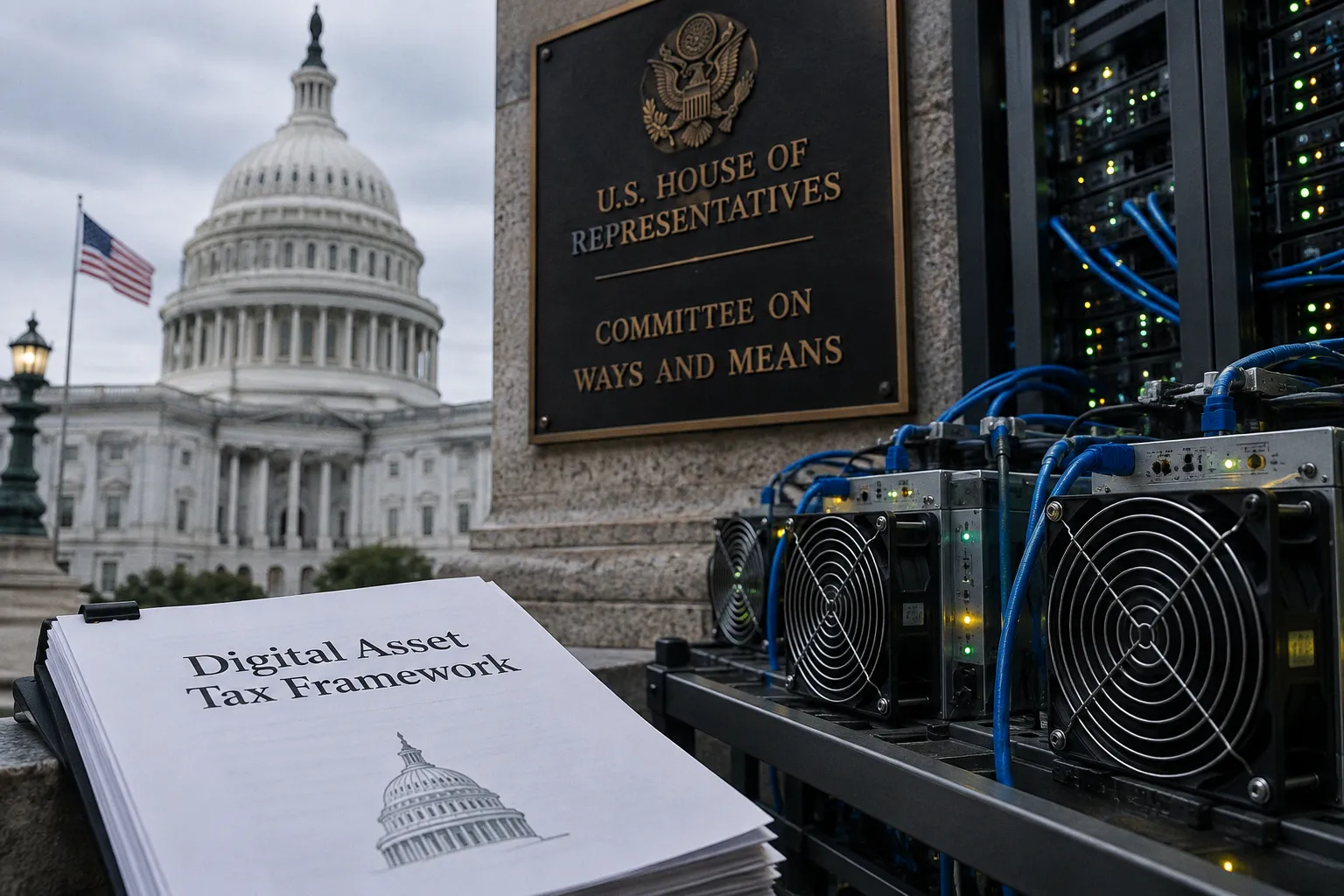 Конгресс США обсудит новые правила налогообложения майнинга и стейкинга