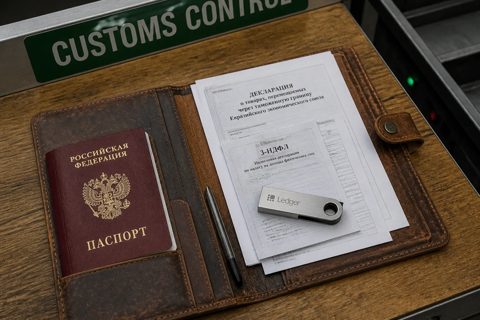 Крипто-декларация на таможне: пакет документов для поездки